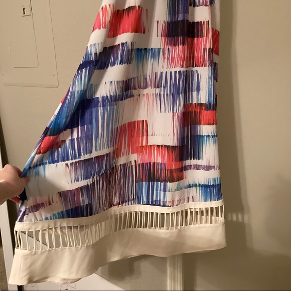 Anthropologie NWOT trapeze maxi dress - Picture 2 of 5